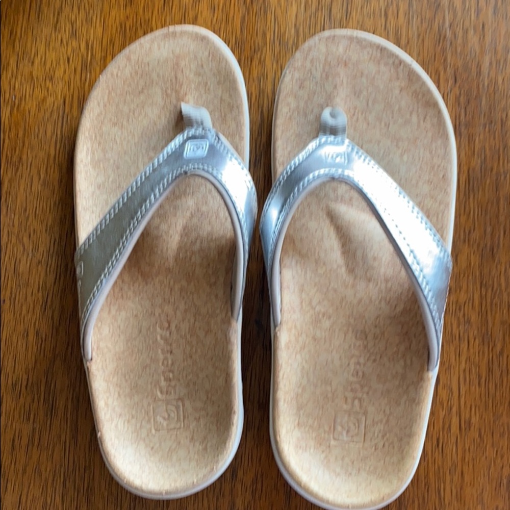 Spenco Arch Support Sandals Silver 7W